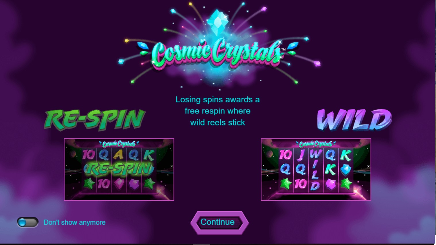 Игровой автомат Cosmic Crystals