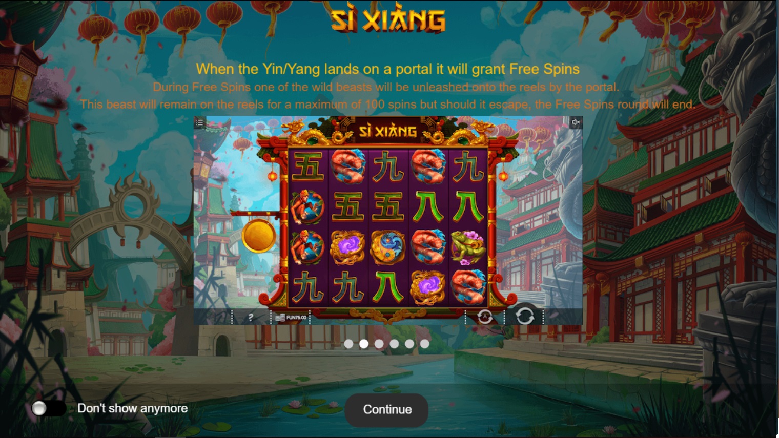 Игровой автомат Si Xiang